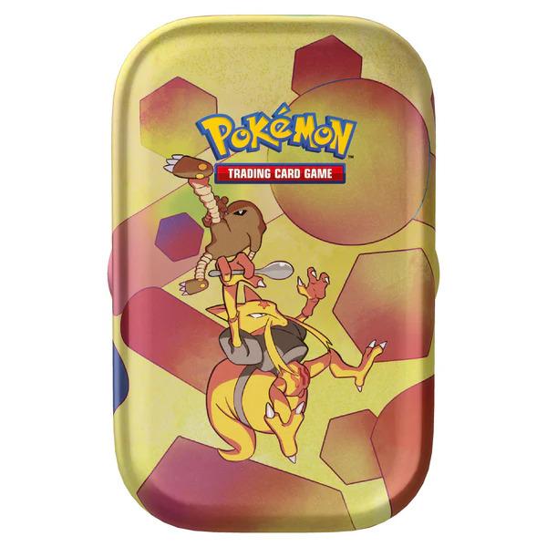 pokémon trading card game 151 mini tin includes 2 booster packs, sticker sheet & art card perfect for collectors pokémon trading card game 151 mini tin includes 2 booster packs, sticker sheet & art card perfect for collectors