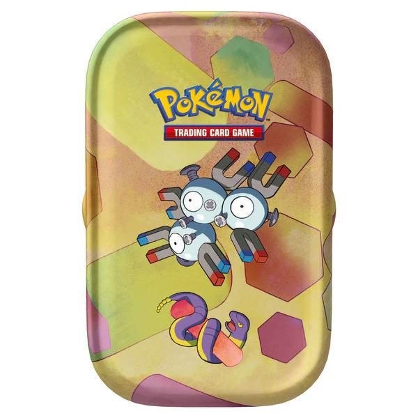 pokémon trading card game 151 mini tin includes 2 booster packs, sticker sheet & art card perfect for collectors pokémon trading card game 151 mini tin includes 2 booster packs, sticker sheet & art card perfect for collectors