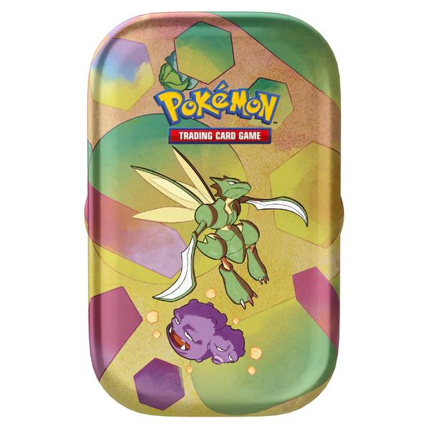 pokémon trading card game 151 mini tin includes 2 booster packs, sticker sheet & art card perfect for collectors pokémon trading card game 151 mini tin includes 2 booster packs, sticker sheet & art card perfect for collectors