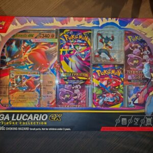 pokémon tcg mega lucario ex figure collection